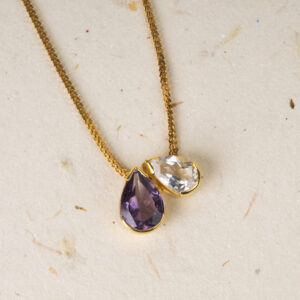 Lilac Sapphire Necklace P1F