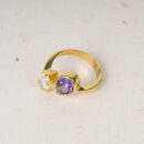 Lilac Sapphire Rings R1F
